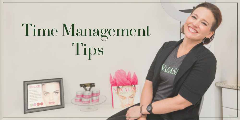woman explaining time management tips